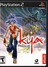 Kya Dark Lineage Playstation 2 US box art